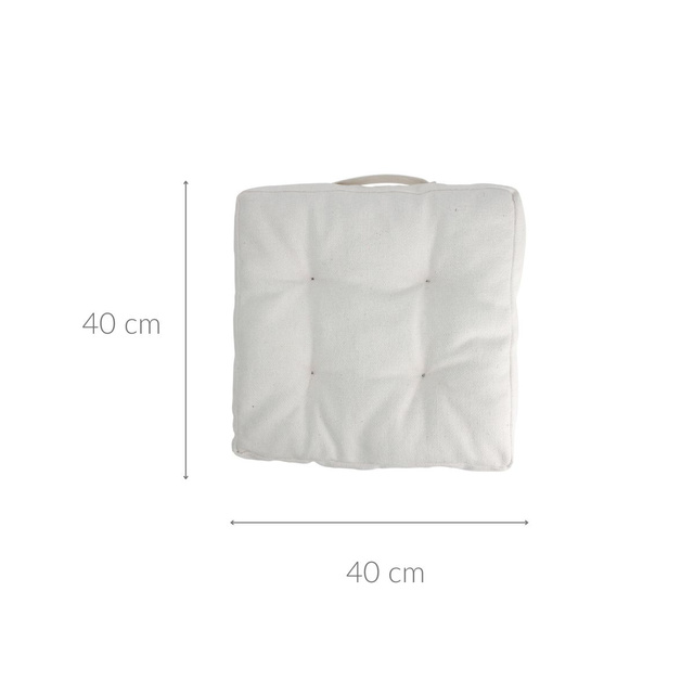 Perna pentru scaun, captusita, cu maner, 40 x 40 x 6 cm