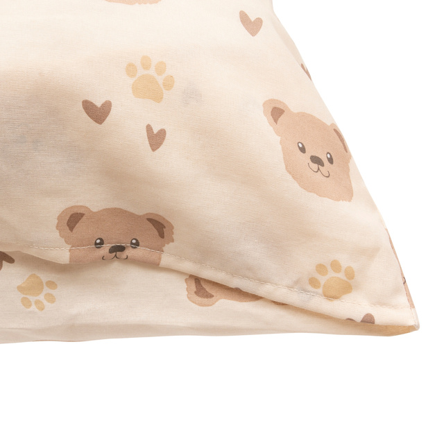 Lenjerie pentru copii 140 x 200 cm BILLIE, ursuleț