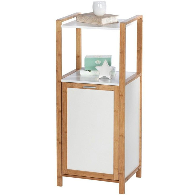 Bibliotecă cu raft și coș de rufe FINJA, Wenko