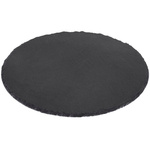 Tava de servire, rotundă pentru gustări din piatră de ardezie