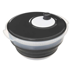 Uscator pentru salata din plastic cu maner retractabil