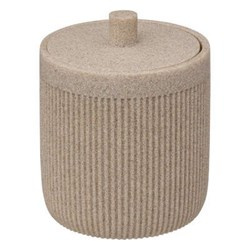 Recipient pentru dischete și bețișoare de urechi ONYX, Ø 9,9 cm