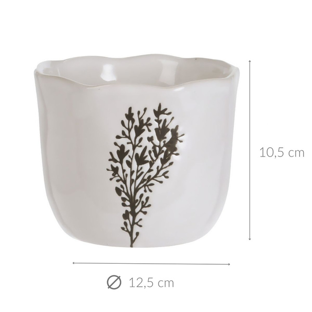 Husa ceramica pentru ghiveci, Ø 12,5 cm