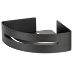 Raft de baie coltar din aluminiu BIVIO, montaj fara gaurire