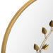 Oglindă decorativă LEAVES, Ø 58 cm