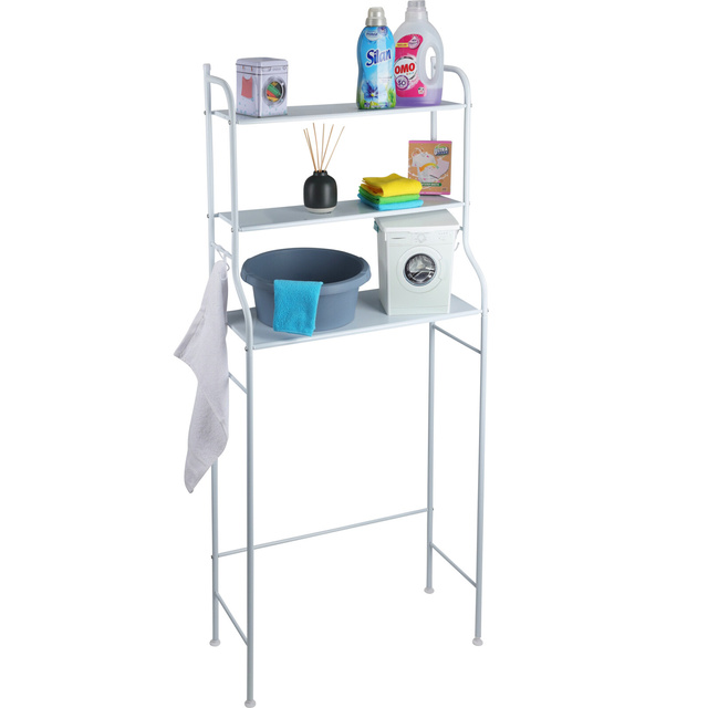 Raft masina de spalat cu carlige, 65 x 25 x 155 cm