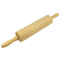 Sucitor din lemn cu ax metalic, 25 x 6,5 cm