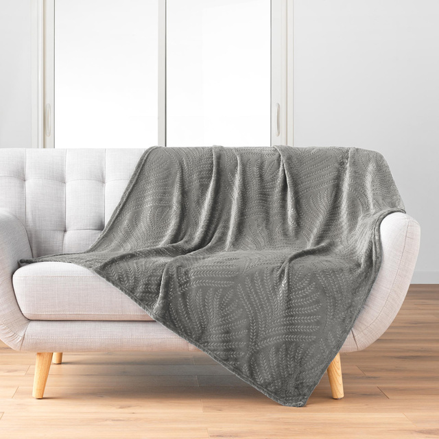 Pătură de flanel pentru canapea, NELIA, 125 x 150 cm