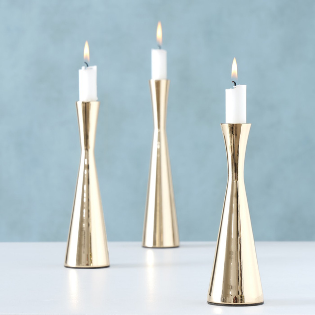 Set 3 suporturi pentru lumanare  Con