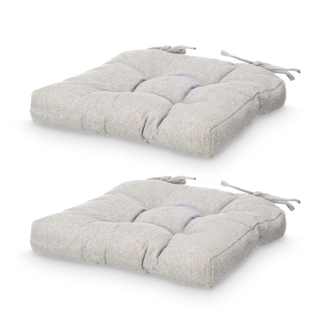 Perne de scaun cu matlasare si sfori, 40 × 40 cm