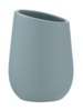 Pahar ceramic pentru periuțe de dinți BADI, gri, Wenko
