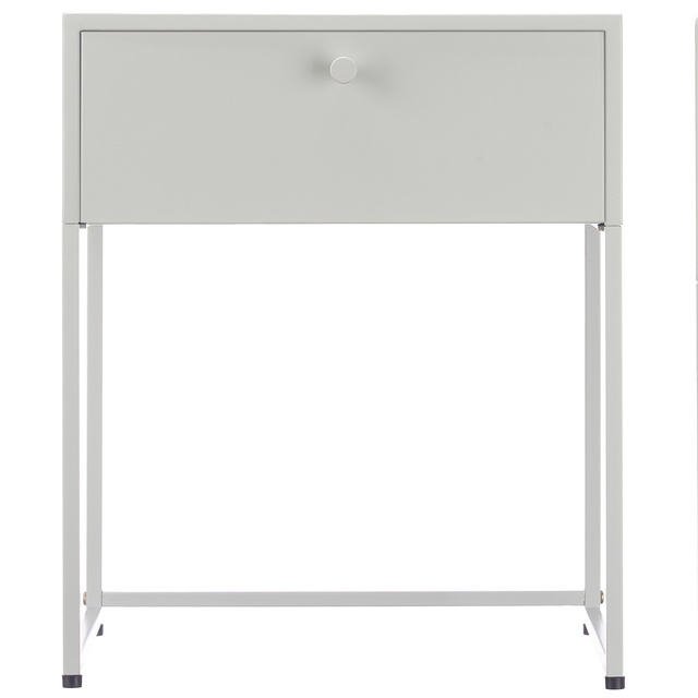 Masuta metalica cu sertar, 35 x 42 x 50 cm