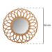 Oglinda decorativa MULTI FLOWER, rachita, Ø 50 cm