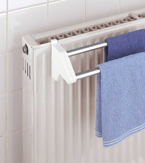 Uscător de rufe TWIN, suport pentru calorifer, WENKO