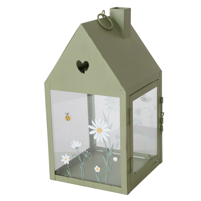 Lanterna de casa metal HONEY, inaltime 27 cm