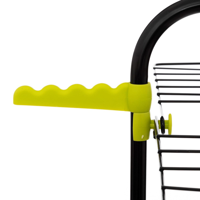 Uscator pentru rufe, 3 niveluri, cu roti