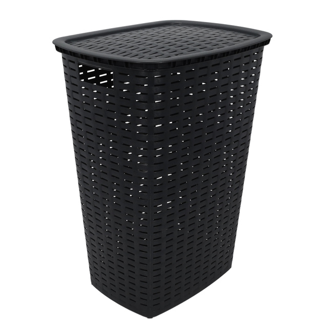 Coș de rufe din plastic reciclat, 53 l