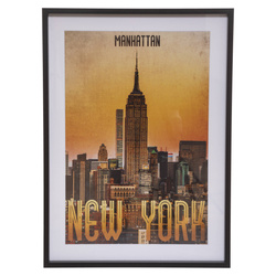Poster in rama CITY, 52 x 72 cm