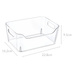 Organizator din plastic transparent, 3 l
