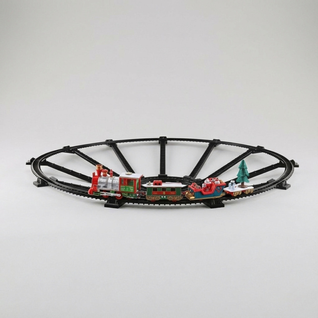 Trenuleț de Crăciun pentru brad, 23 de elemente, Ø 87,5 cm