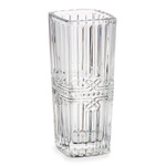 Vaza patrata cu model de cristal, 15 cm