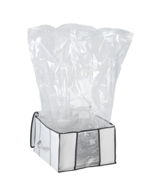 Husă pentru lenjerie de pat, haine SOFT + sac vacuum, dimensiune S, WENKO