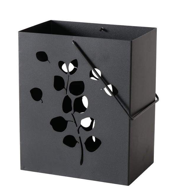 Set 2 felinare metalice Calypso, negru