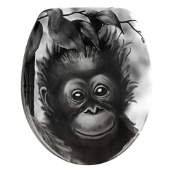 Capacul de toaletă MONKEY, universal - Duroplast, WENKO