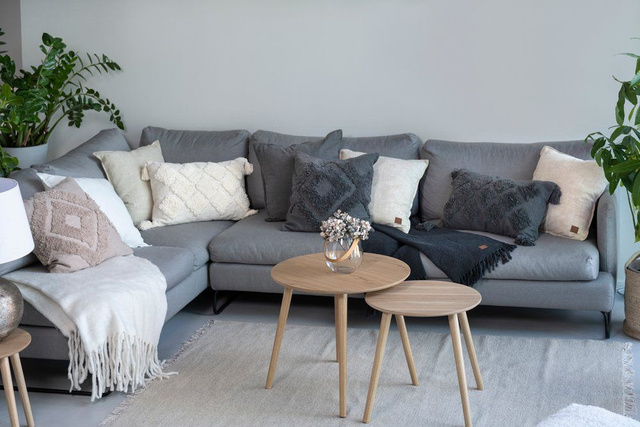 Măsuță auxiliară TEMPO, Ø 48 cm