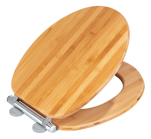 Capac toaleta BAMBOO, Easy Close, Fix-Clip, WENKO