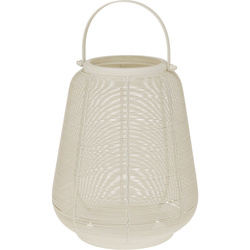 Felinar metalic cu maner, 16 x 19 cm