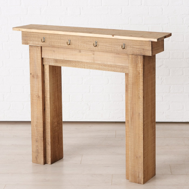 Consola pentru semineu Ferdinand, lemn, 95 x 110 cm