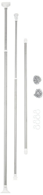 Organizer telescopic pentru haine - 3 piese, WENKO