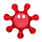 Deschizător de capace SUNNY, roșu