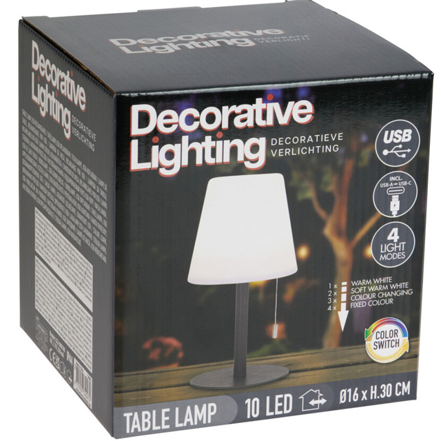 Lampă de grădină stând DISA, 30 cm