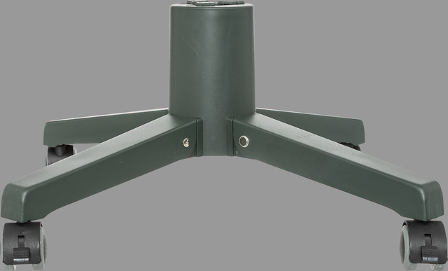 Suport metalic pentru brad cu roti, 20 x 54 cm