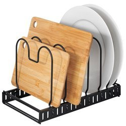 Tavă de scurgere pentru vase, neagră, WENKO