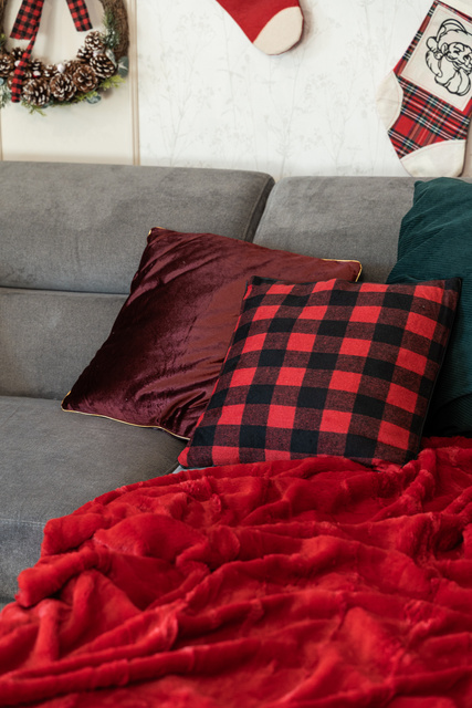 Perna decorativa lucioasa NORIA, 45 x 45 cm