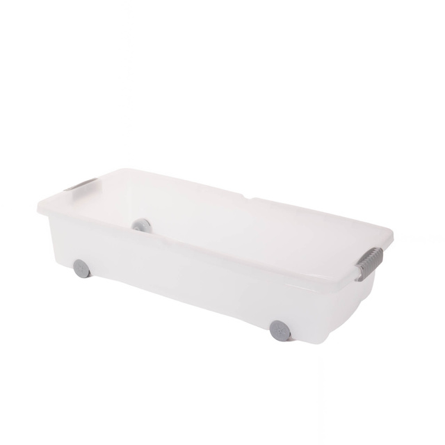 Recipient depozitare, cu roti, plastic reciclat, 32 l