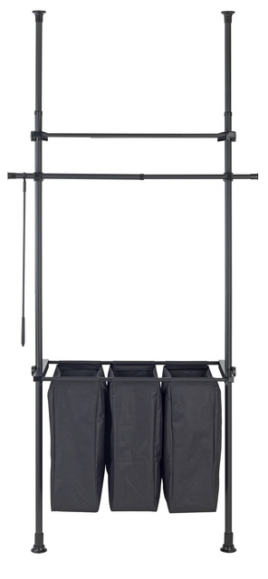 Sistem de dulap telescopic cu cos de rufe, Hercules, WENKO