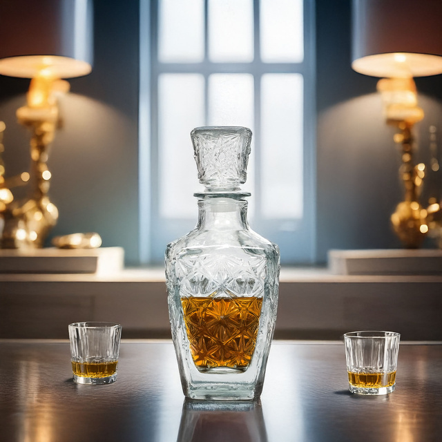 Carafa din sticlă cu dop, 900 ml