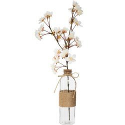 Vaza din sticlă transparentă, 46x6 cm, Atmosphera