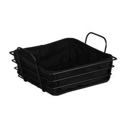 Coș pentru pâine din metal, 25 x 22 cm