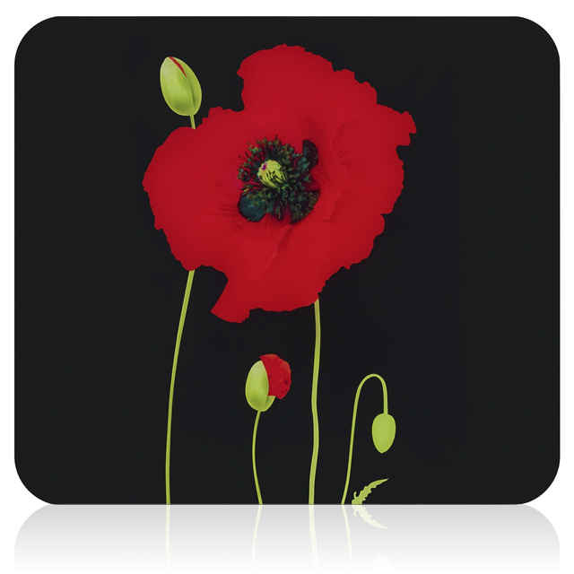 Plita de sticla, 56 x 50 cm, POPPY, Maximex
