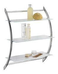 Raft de perete VERMONT, pentru baie - 3 niveluri, WENKO