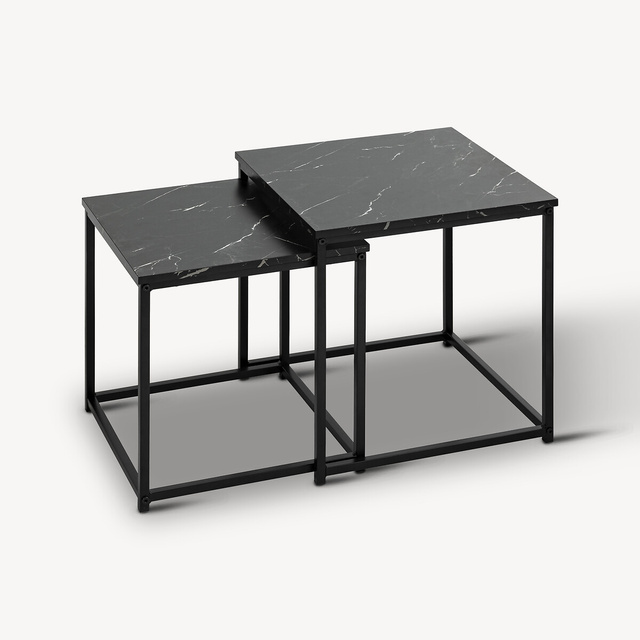 Mesute laterale metalice JONES, 2 buc.