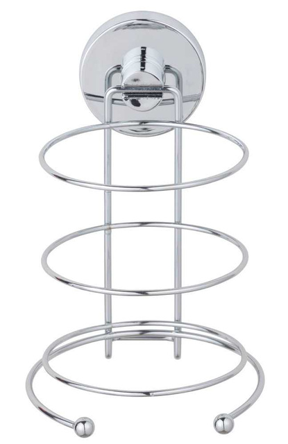 Suport pentru uscător de păr MILAZZO, Vacuum-Loc - oțel cromat, WENKO