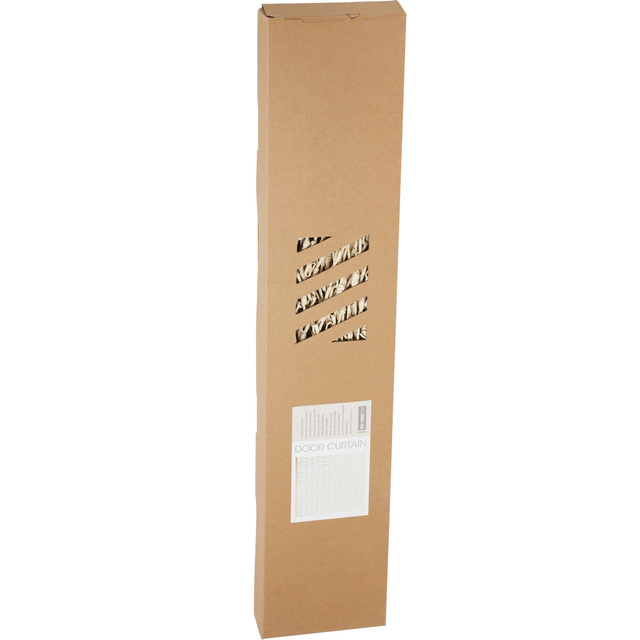 Cortină de ușă din sfoară MATTE, 90 x 200 cm