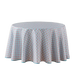 Față de masă rotundă ALIANOR din poliester, Ø 180 cm
