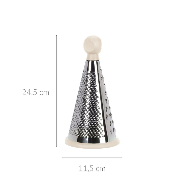 Răzătoare sub formă de con din oțel inoxidabil